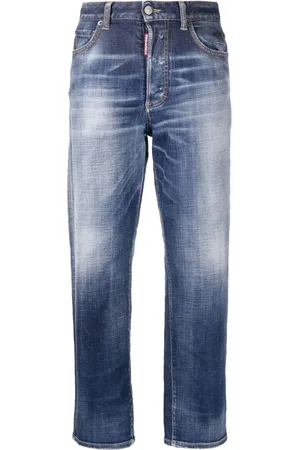 Dsquared2 Jeans rectos con efecto desgastado