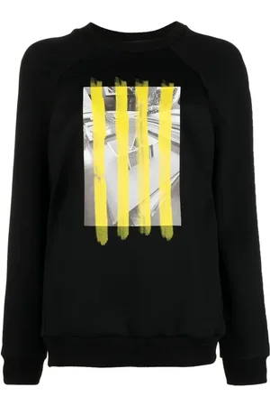 Plan C Sudadera con estampado gráfico