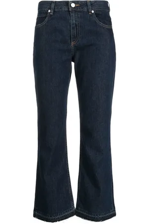 RED Valentino Jeans capri con diseño acampanado