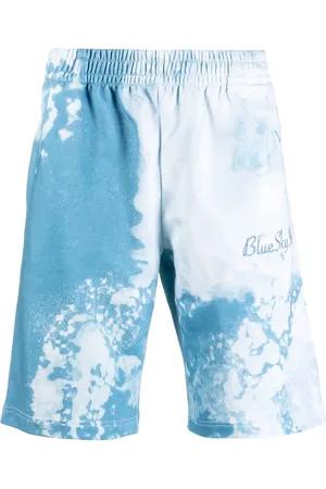 BLUE SKY INN Shorts deportivos con estampado tie-dye