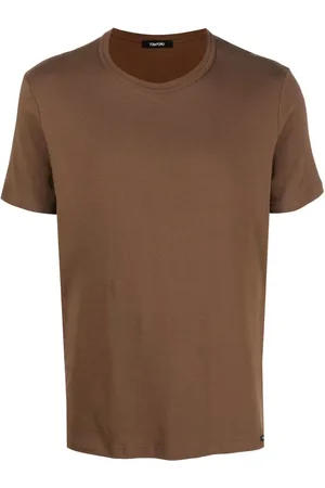 Tom Ford Playera con cuello redondo