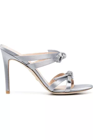 Stuart Weitzman Sandalias con detalle moño y tacón de 100mm