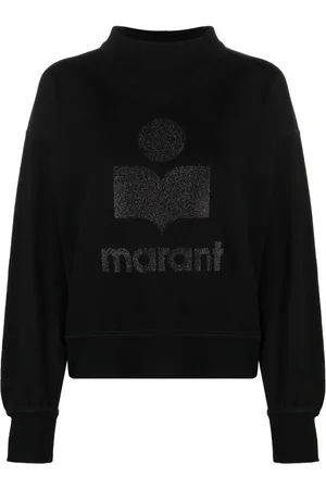 Marant Etoile Sudadera Moby con logo estampado