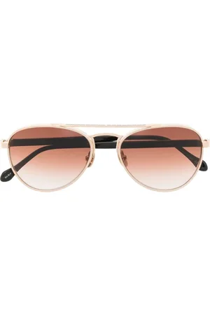MATSUDA Lentes de sol con armazón estilo piloto