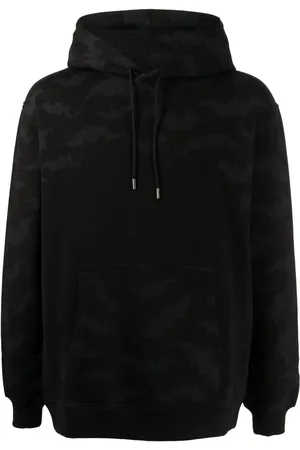 Maharishi Hoodie con estampado de murciélagos