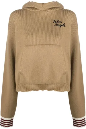 Palm Angels Hoodie con logo bordado