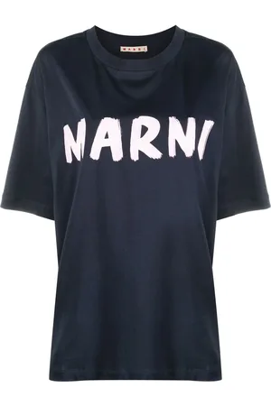 Marni Playera manga corta con logo estampado
