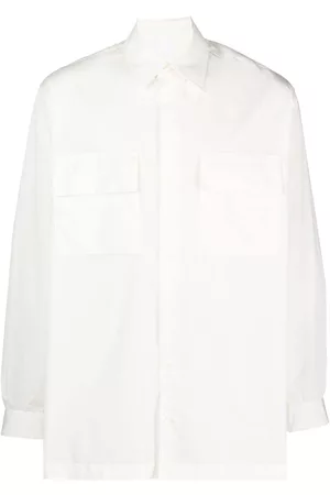 Nike Hombre Camisas - Camisa con botones y bolsillos de parche