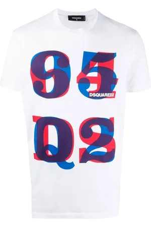 Dsquared2 Playera con estampado gráfico y logo