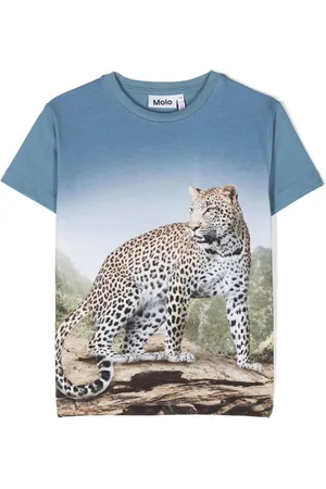 Molo Playera con estampado de leopardo