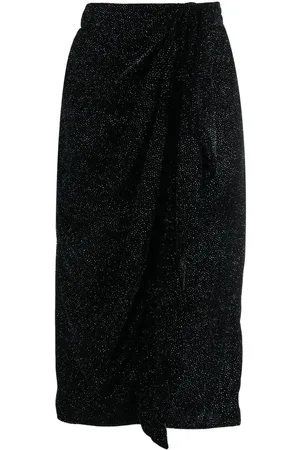 Marant Etoile Falda con detalles de cristal