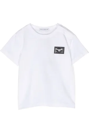 Dolce & Gabbana Playera con placa del logo