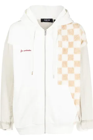 FIVE CM Hoodie con paneles y logo bordado