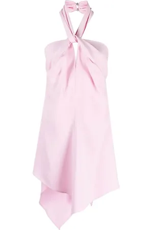 The Attico Vestido corto Becky con aberturas