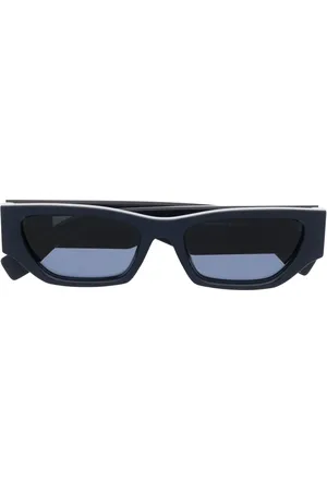 Tommy Hilfiger Lentes de sol con armazón rectangular y detalle de número