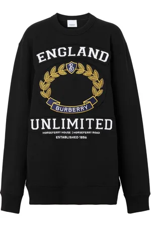 Burberry Sudadera oversize College Graphic