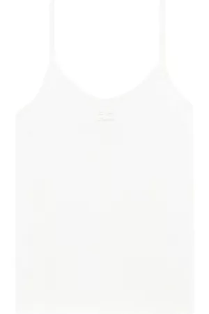Courrèges Camiseta tejida de canalé Reedition