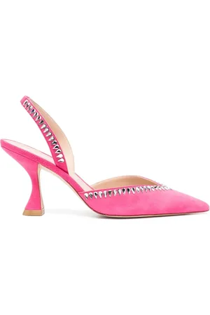 Stuart Weitzman Zapatillas con tacón de 85 mm de Gemcut X Curve