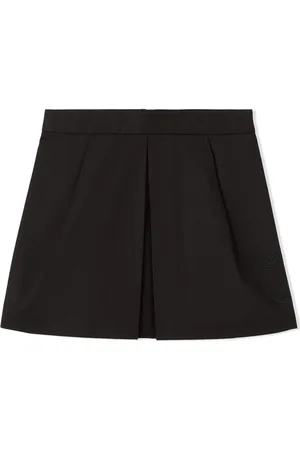 Burberry Falda con logo bordado
