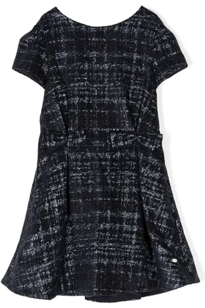 Tartine Et Chocolat Vestido de tweed con detalle metálico