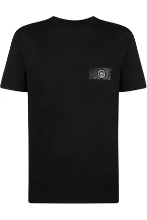Philipp Plein Playera manga corta con parche del logo