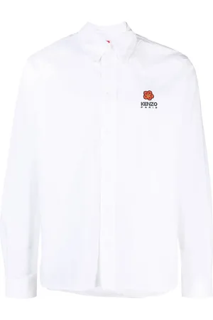 Kenzo Camisa Boke Flower bordada