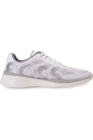 HUGO BOSS Tenis bajos de malla con detalle reflectante