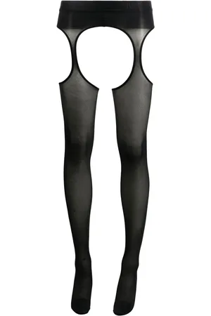 Wolford Pantimedias con tirantes de x Sergio Rossi