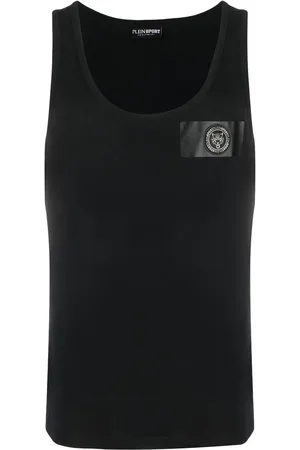 Philipp Plein Playera con parche del logo
