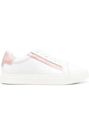 Calvin Klein Tenis bajos con diseño de dos tonos