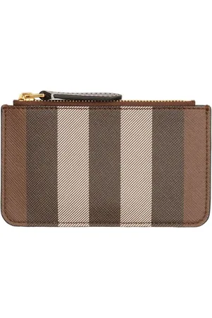 Burberry Monedero con motivo Exaggerated Check