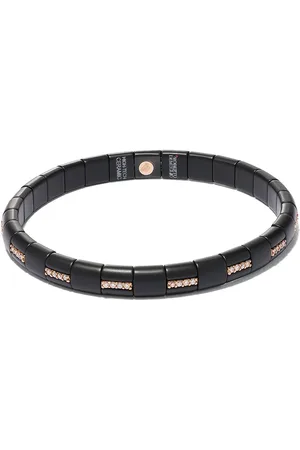 ROBERTO DEMEGLIO Pulsera Domino en oro rosa de 18kt con diamantes