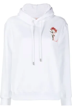 Lanvin Hoodie con logo bordado