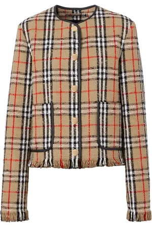 Burberry Chamarra con motivo Vintage Check
