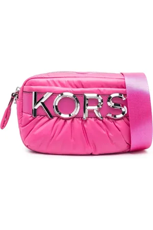 Michael Kors Bolsa crossbody con placa del logo