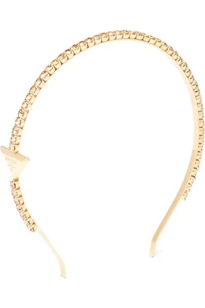 Prada Diadema con detalles de cristal