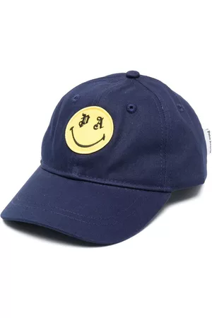 Palm Angels Gorra con parche Smiley