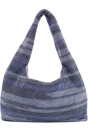 KARA Tote con detalles de cristal