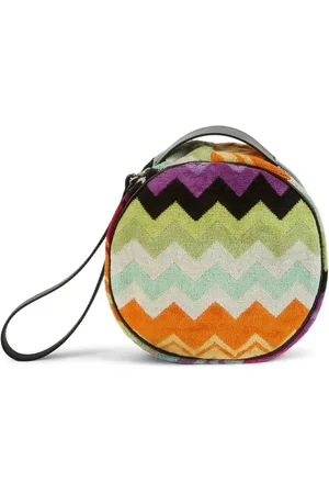 Missoni Monedero con motivo en zigzag