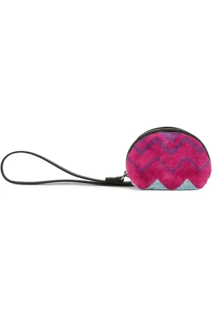 Missoni Monedero con motivo en zigzag
