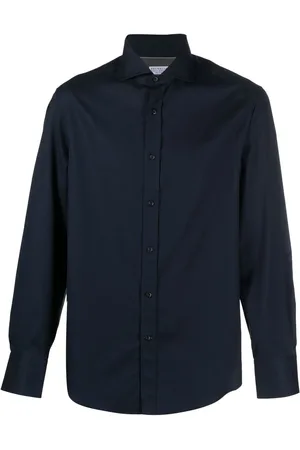 Brunello Cucinelli Camisa manga larga