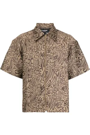DOMREBEL Camisa con logo estampado