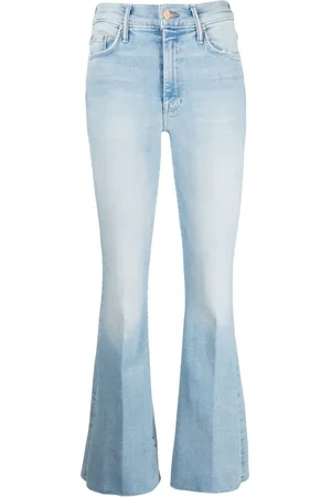 Mother Jeans rectos con bolsillos