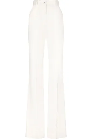 Dolce & Gabbana Pantalones acampanados con tiro alto