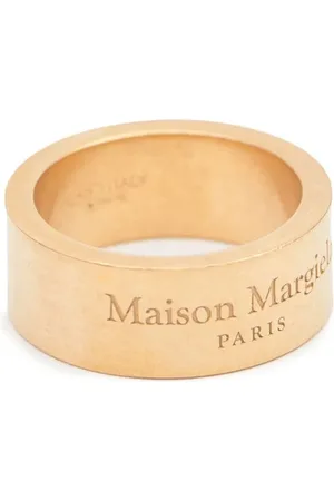 Maison Margiela Anillo con logo grabado