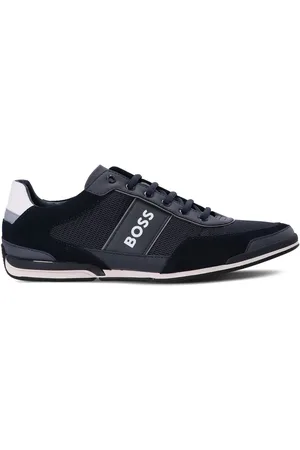 HUGO BOSS Tenis de malla con logo reflectante