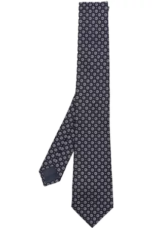 Armani Hombre Corbatas - Corbata de seda con monograma