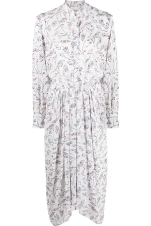 Marant Etoile Vestido camisero Okley