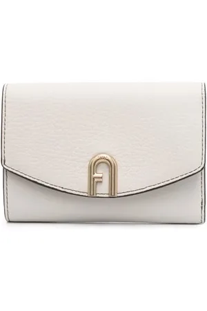 Furla Cartera con placa del logo