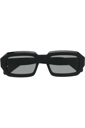Retrosuperfuture Lentes del sol con armazón cuadrada y logo estampado